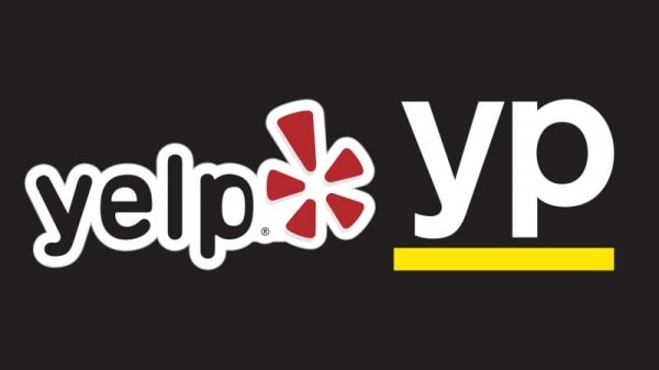 Yelp and YP logos