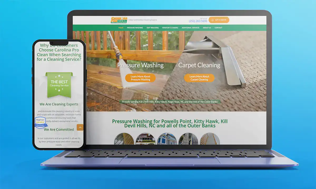 web design kitty hawk